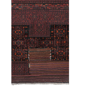 Vintage Turkish Anatolian Rug 3'5'' x 9'1''