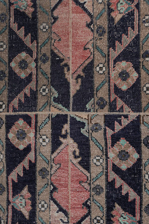 Vintage Turkish Runner Rug 1'8'' x 22'3''