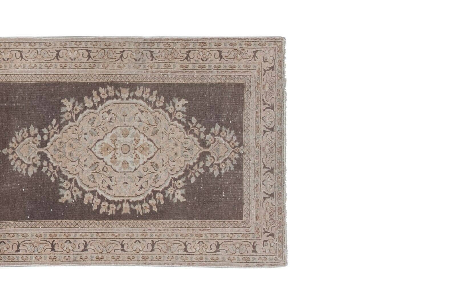 Vintage Turkish Konya Runner Rug 3' x 11'8''