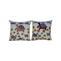 Tortoise Suzani Pillow Cover Set of 2 | 18'' x 18''