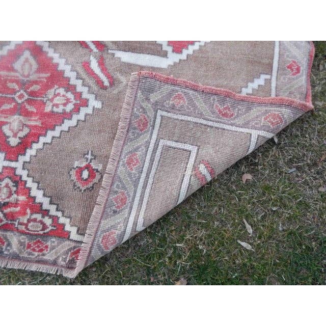 Vintage Oushak Rug 5'1'' x 8'
