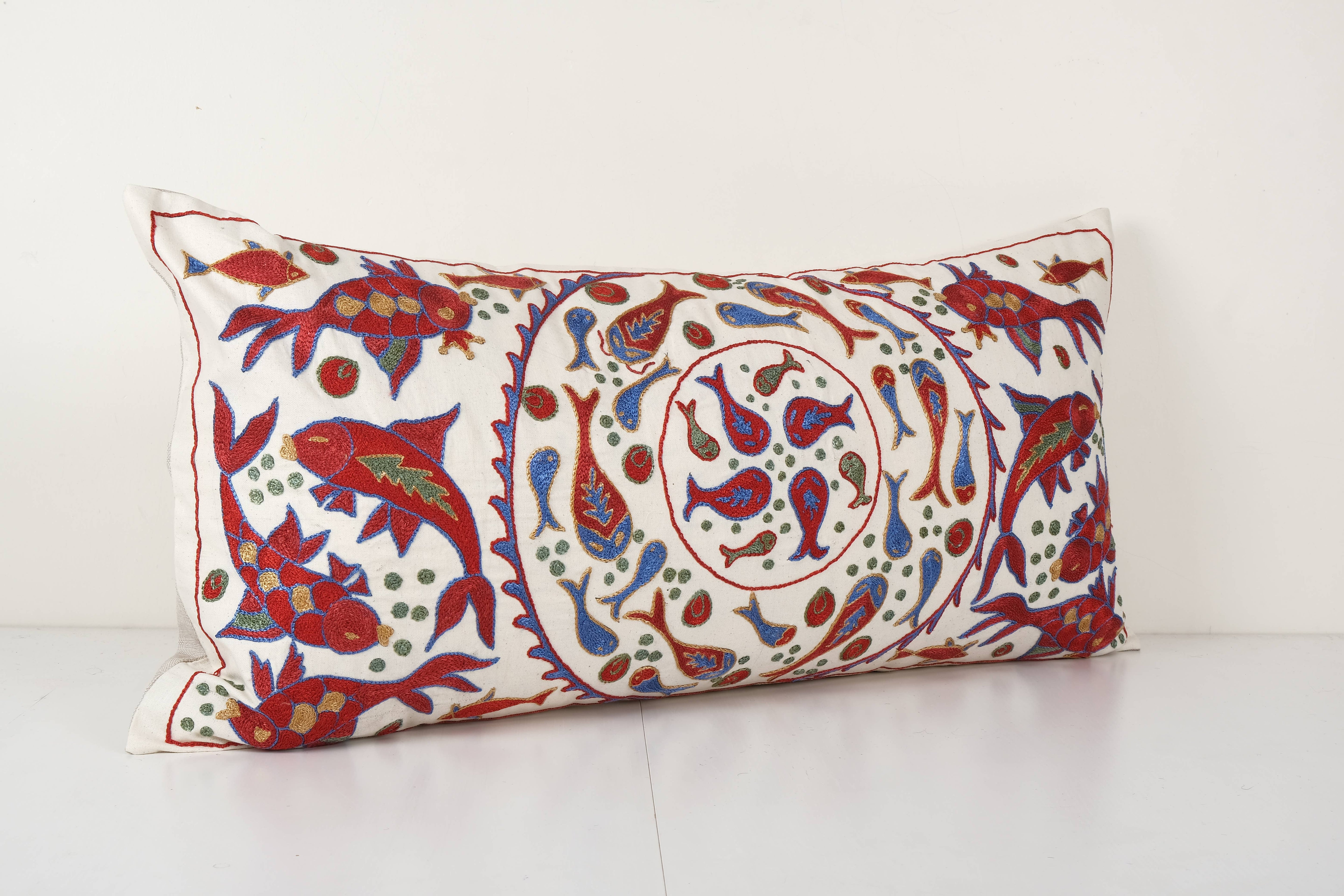 Suzani Bedding Pillow Cover | 18'' x 35''
