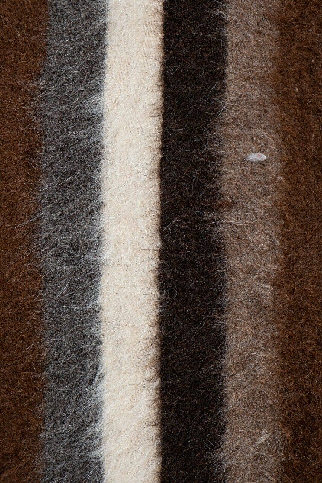 Handwoven Siirt Wool Blanket 4' x 6'5''