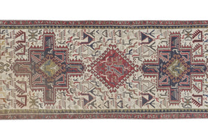 Vintage Turkish Soumac Kilim Rug 2'4'' x 6'4''