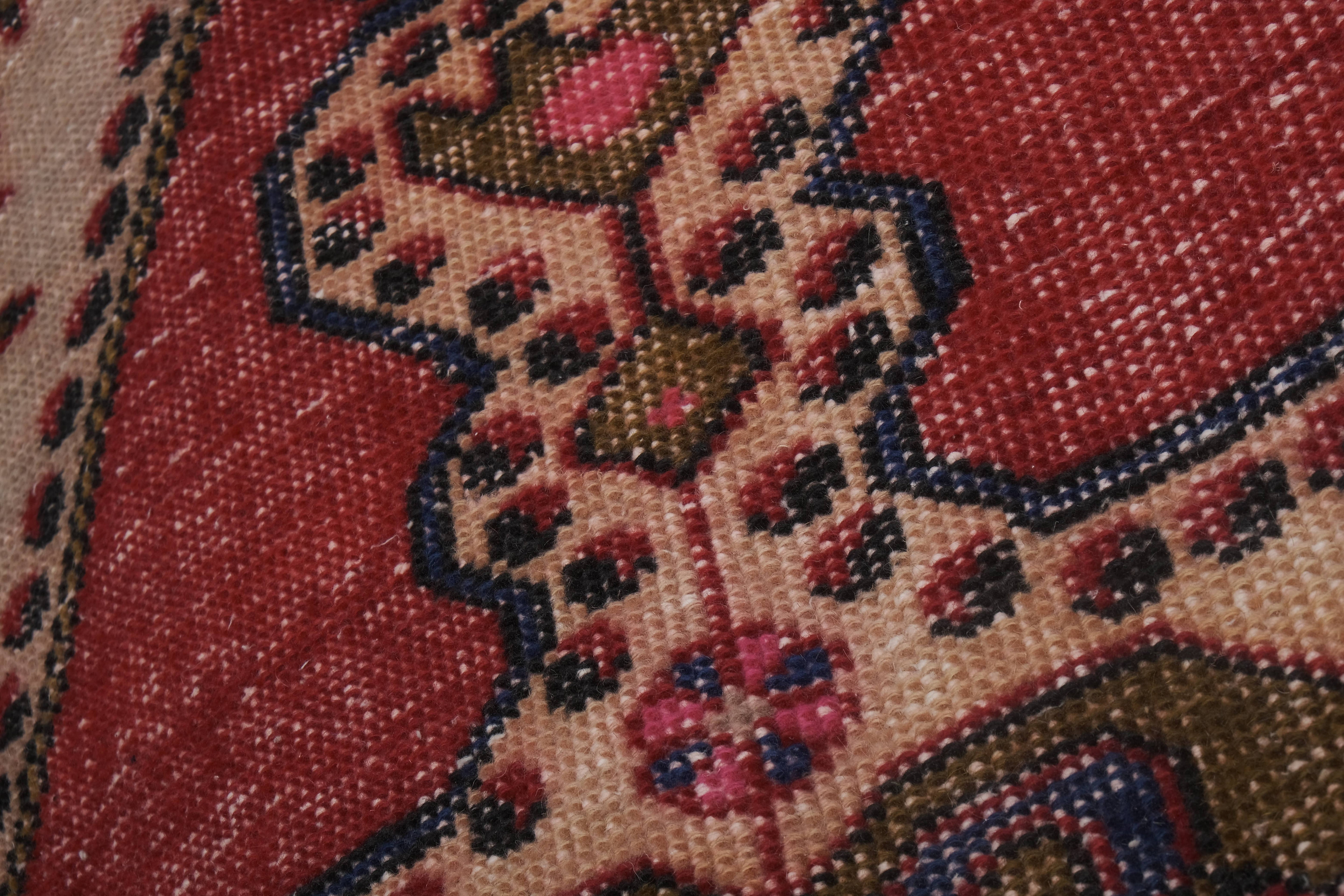 Vintage Oushak Rug 4'5'' x 7'3''