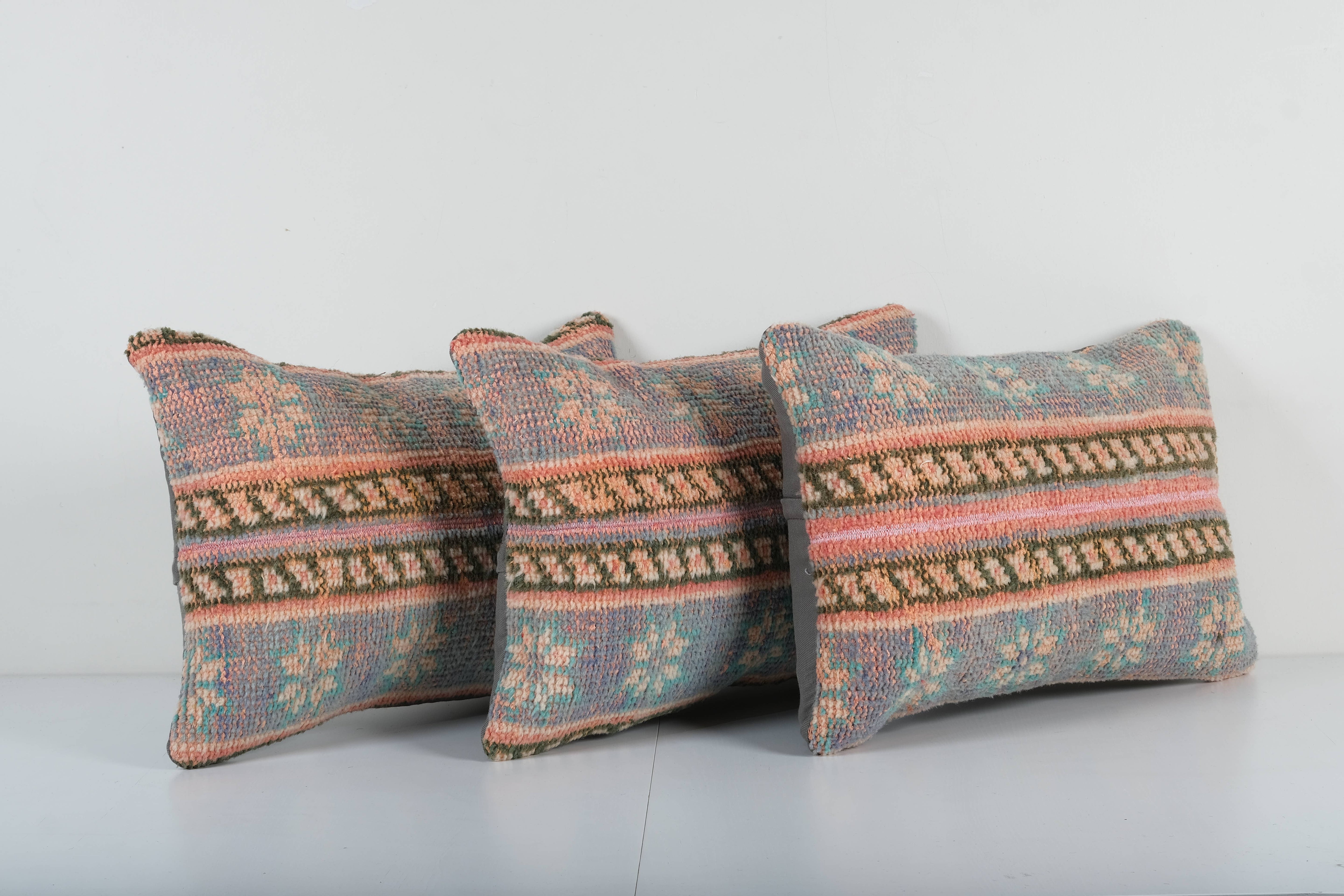 Rug Pillow Cover Set of 3 | 16'' x 24''