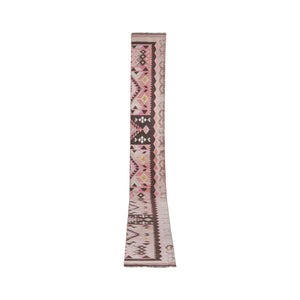 Vintage Turkish Runner Rug 2'4'' x 19'8''