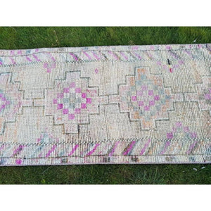 Vintage Herki Runner Rug 2'7'' x 11'10''
