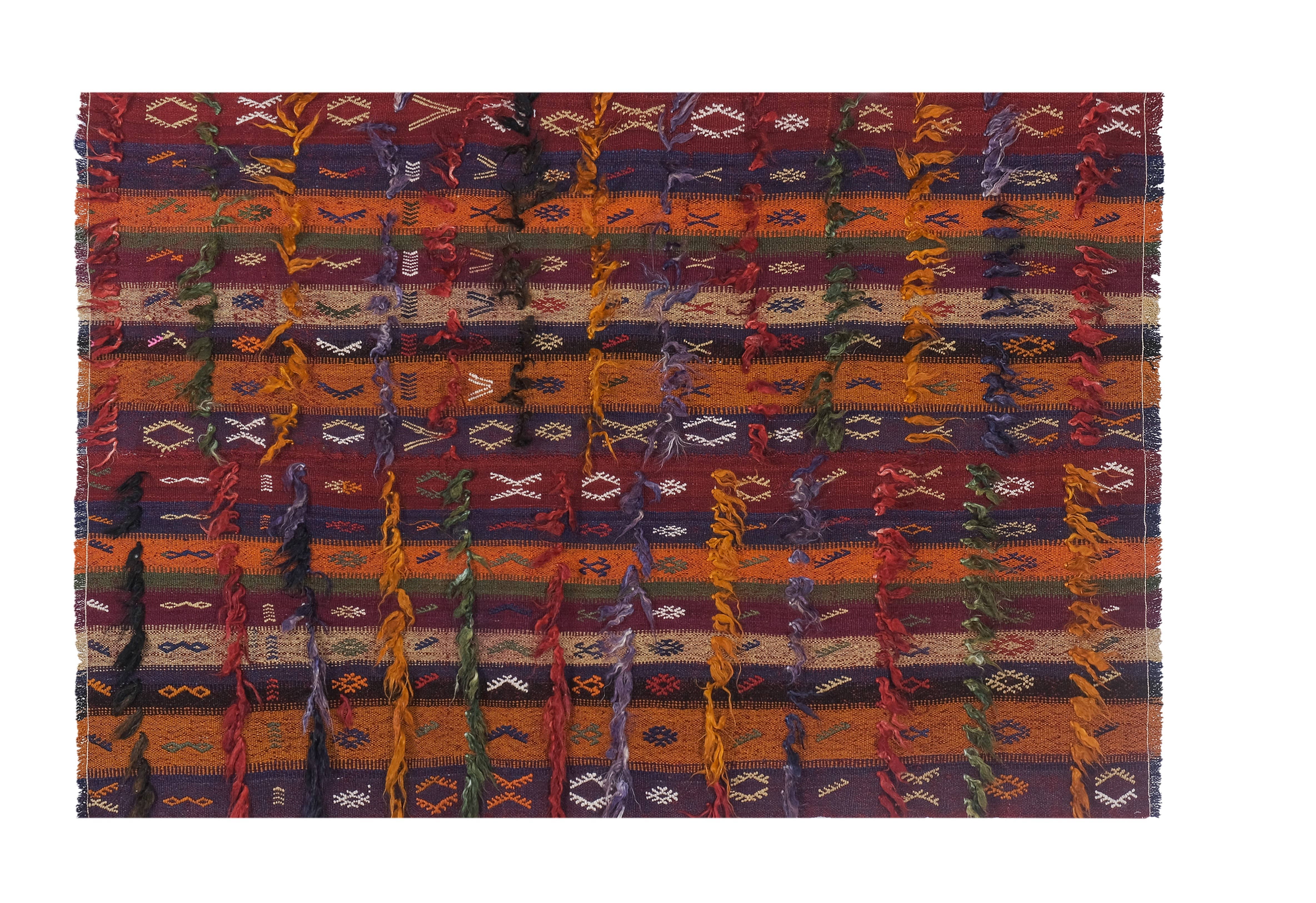 Vintage Turkish Rug 4'8'' x 5'11''