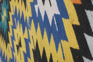 Vintage Turkish Kilim Rug 6'6'' x 9'3''