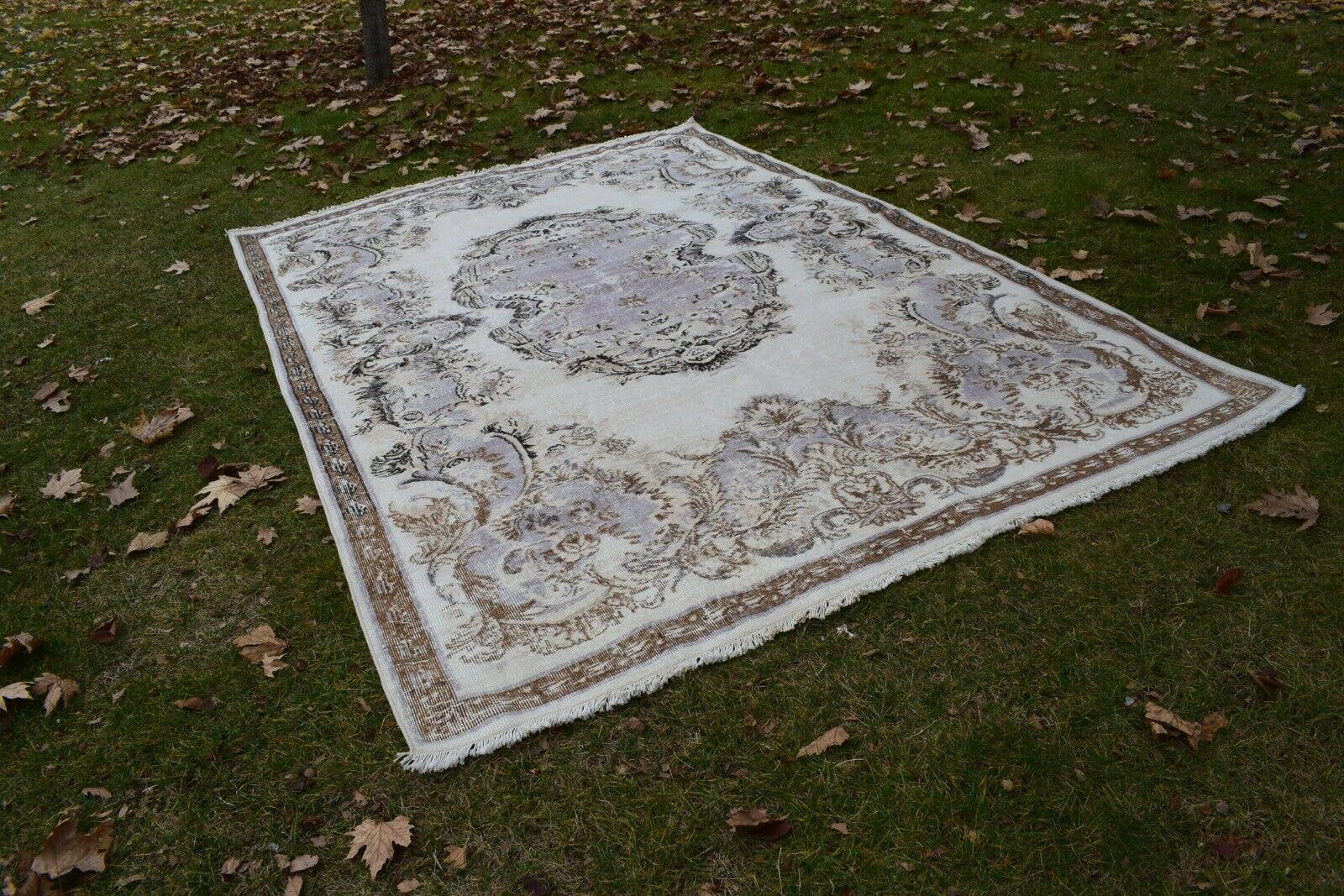 Vintage Turkish Rug 6'11'' x 10'4''