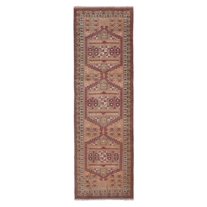 Vintage Turkish Runner Rug 2'4'' x 7'1''