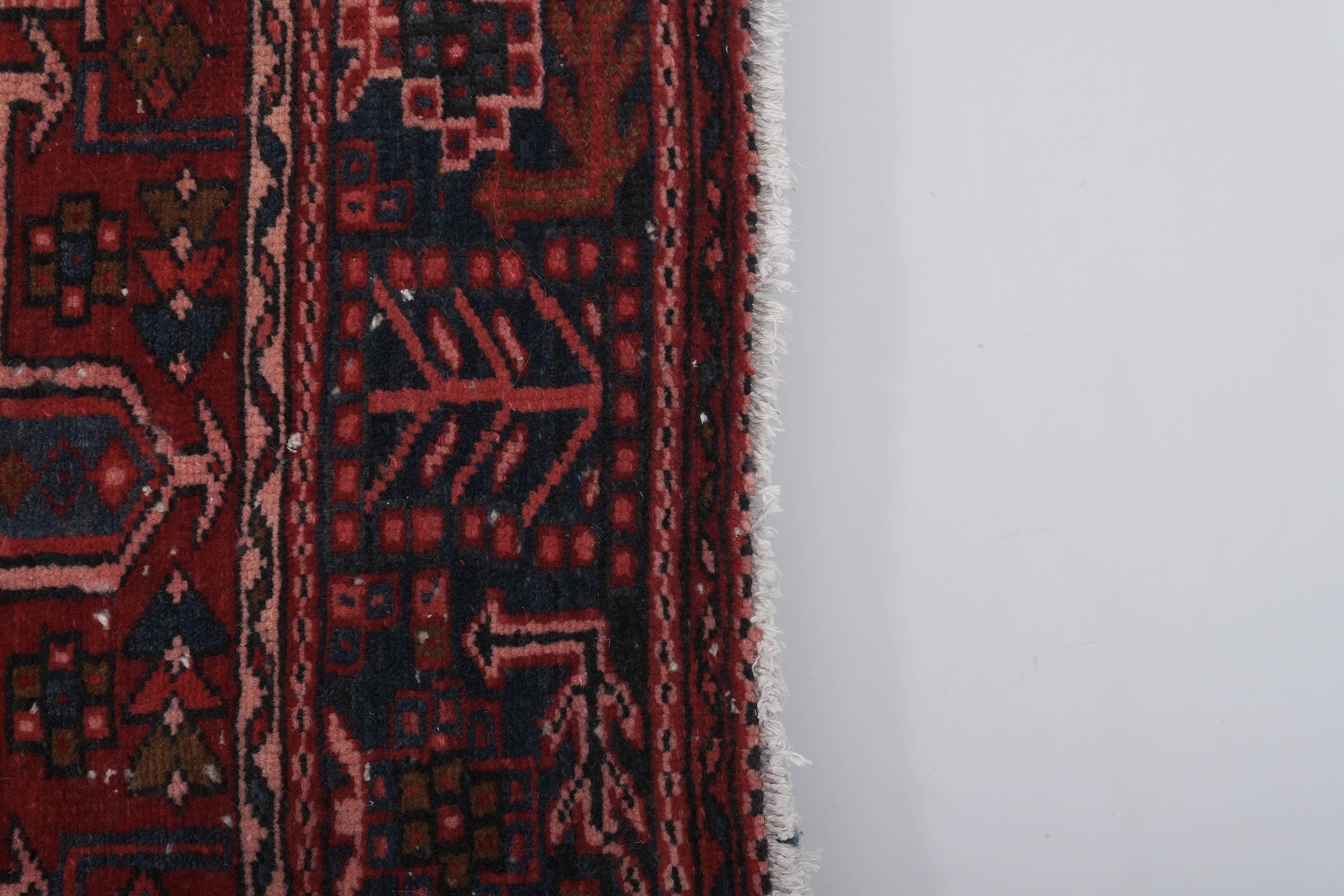 Vintage Turkish Anatolian Runner Rug 3'8'' x 10'8''