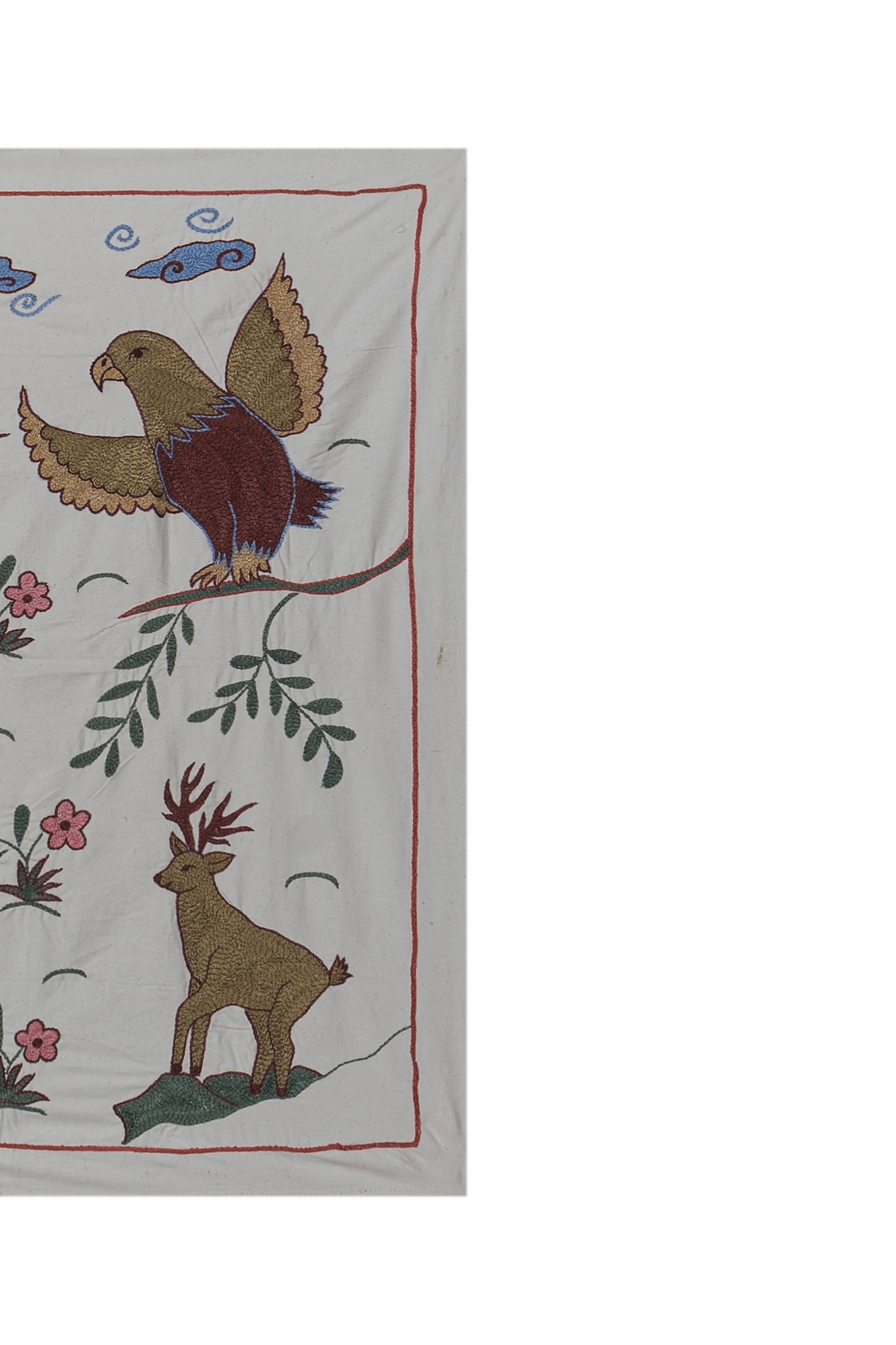 Suzani Wall Hanging & Tablecloth | 33'' x 38''