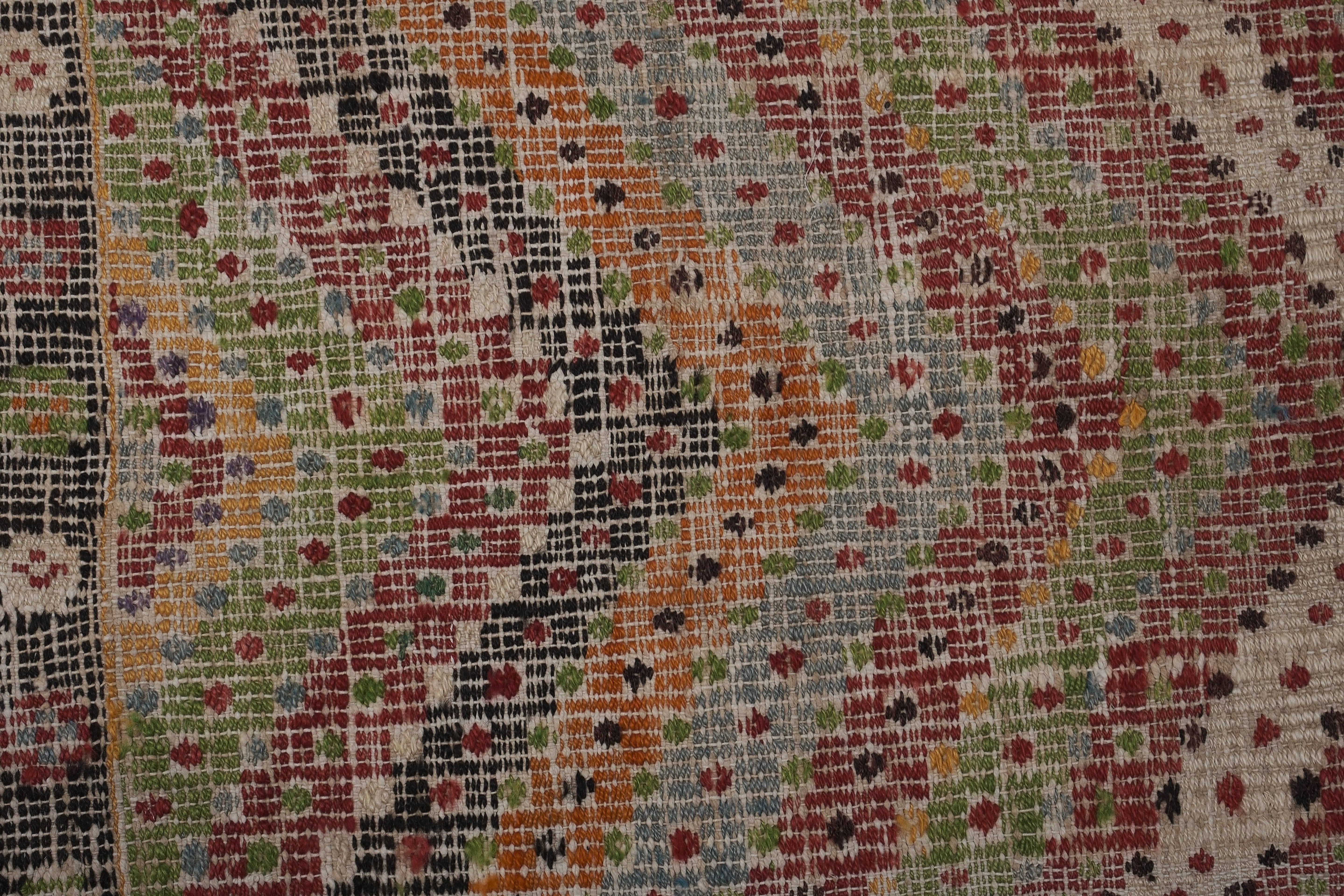 Vintage Turkish Kilim Rug 6'8'' x 10'4''