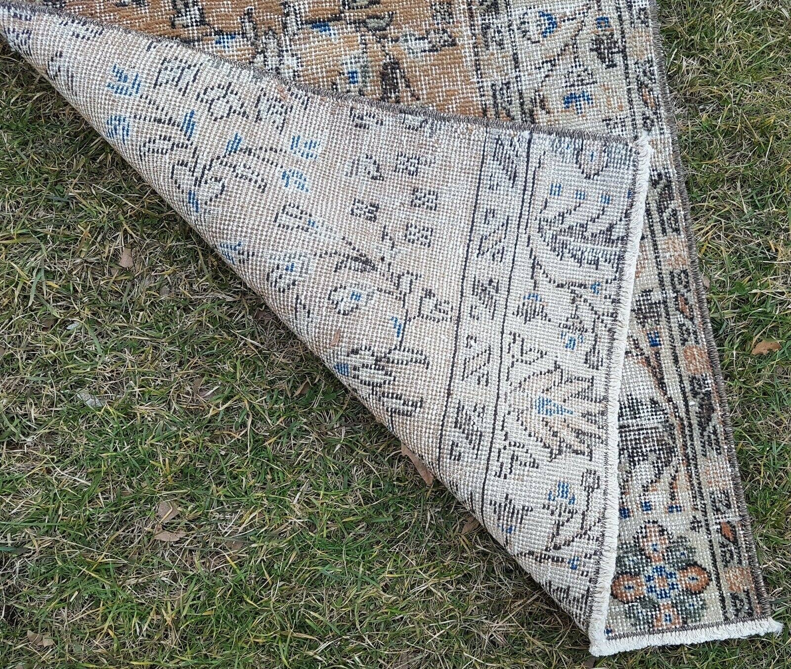 Vintage Turkish Runner Rug 2'3'' x 7'7''