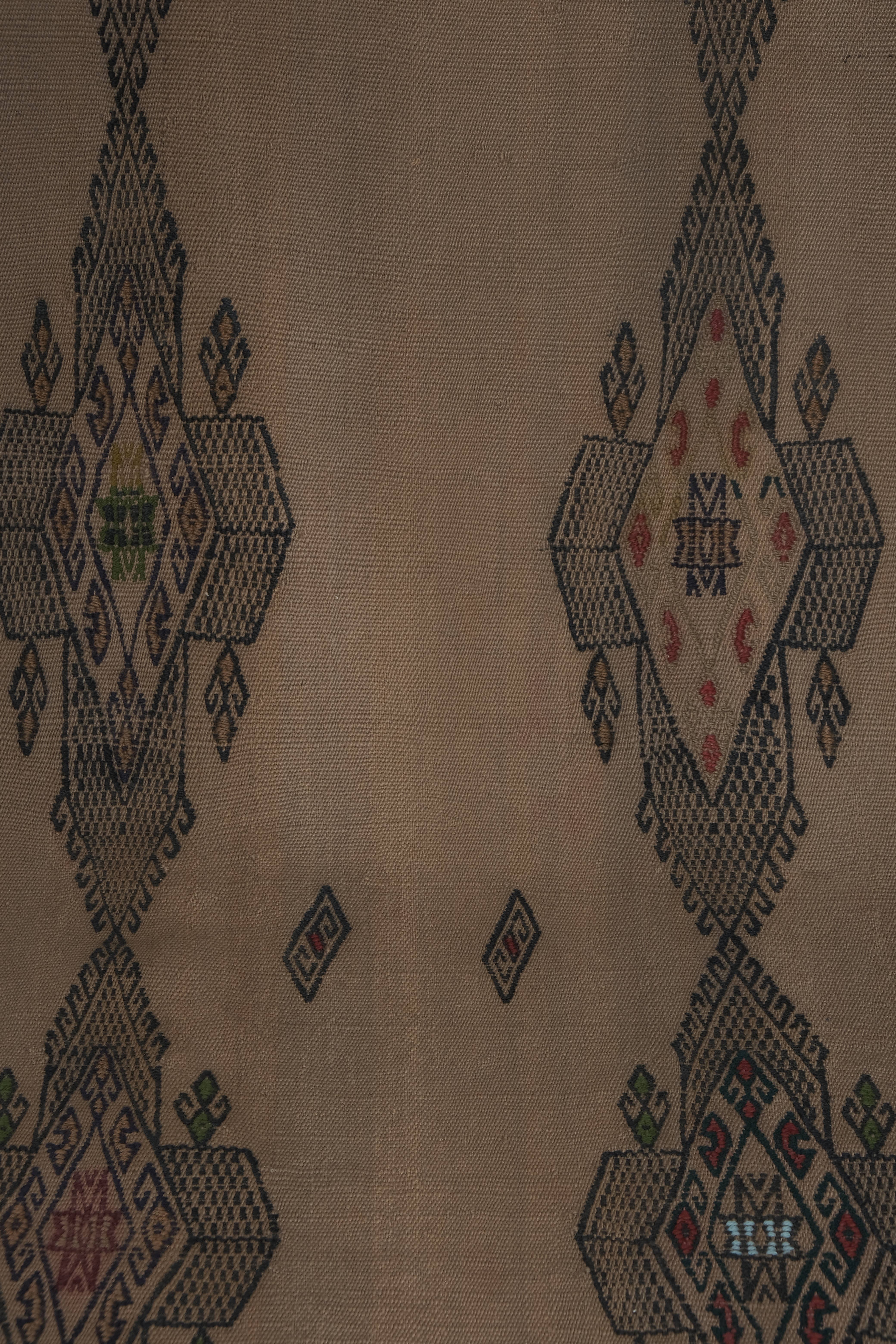 Vintage Turkish Kilim Runner 2'7'' x 13'4''