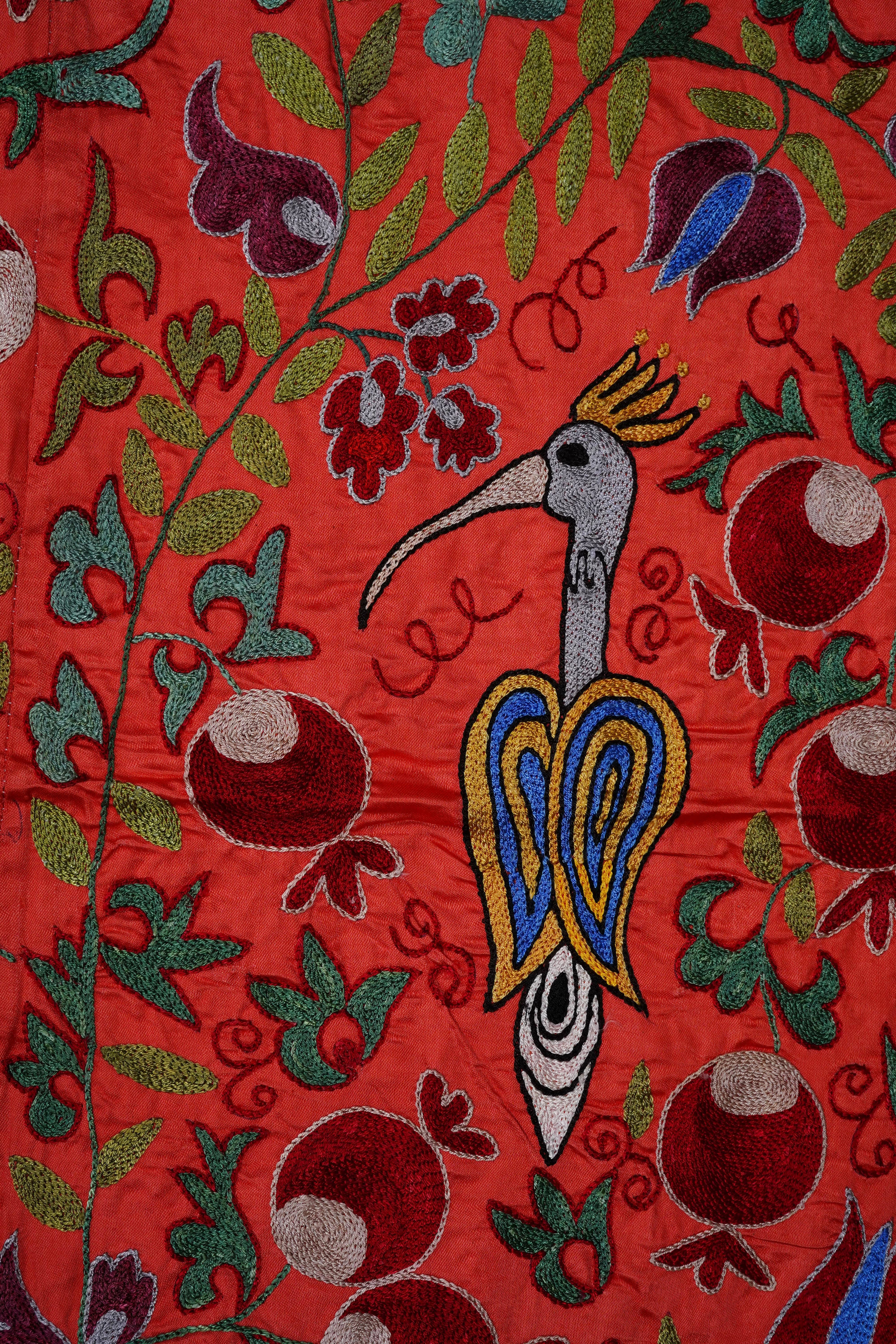 Suzani Wall Hanging & Bedspread 3'4'' x 6'1''