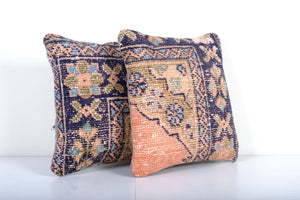 Rug Pillow Cover Set of 2 | 16'' x 16''