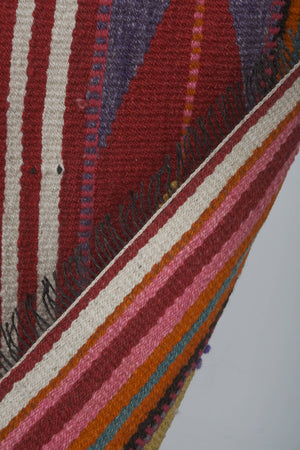 Vintage Turkish Kilim Rug 36'' x 59''