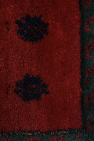 Vintage Turkish Shaggy Rug 41'' x 55''