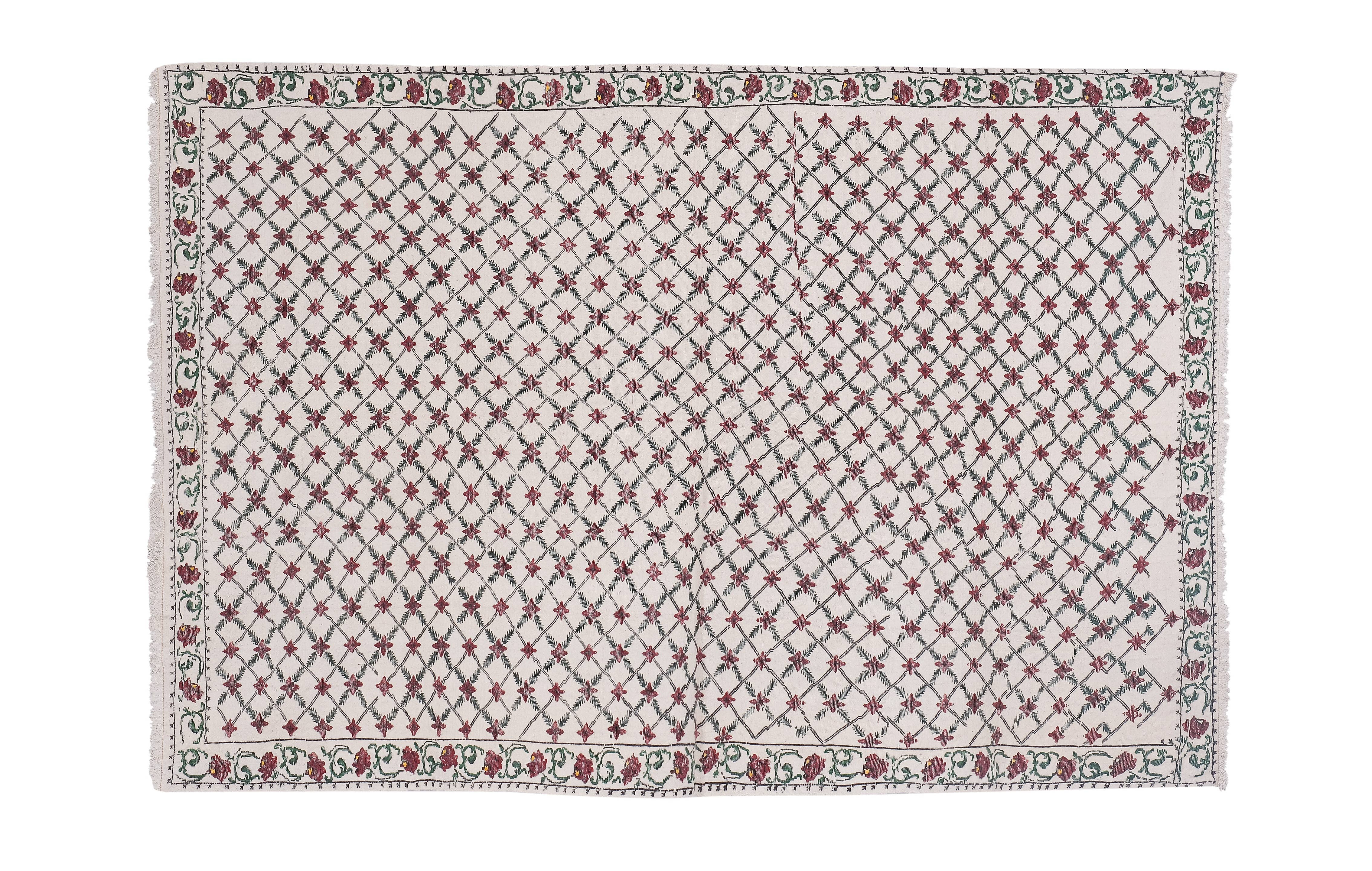Vintage Kilim Rug 5'5'' x 8'