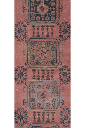 Vintage Turkish Runner Rug 2'6'' x 21'9''