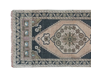 Vintage Turkish Runner Rug 1'8'' x 6'6''