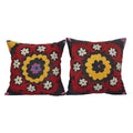 Suzani Pillow Cover Set of 2 | 16'' x 16''