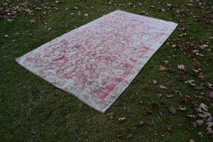 Vintage Oushak Rug 5'1'' x 9'1''