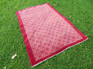 Vintage Turkish Tulu Rug 3'10'' x 5'11''
