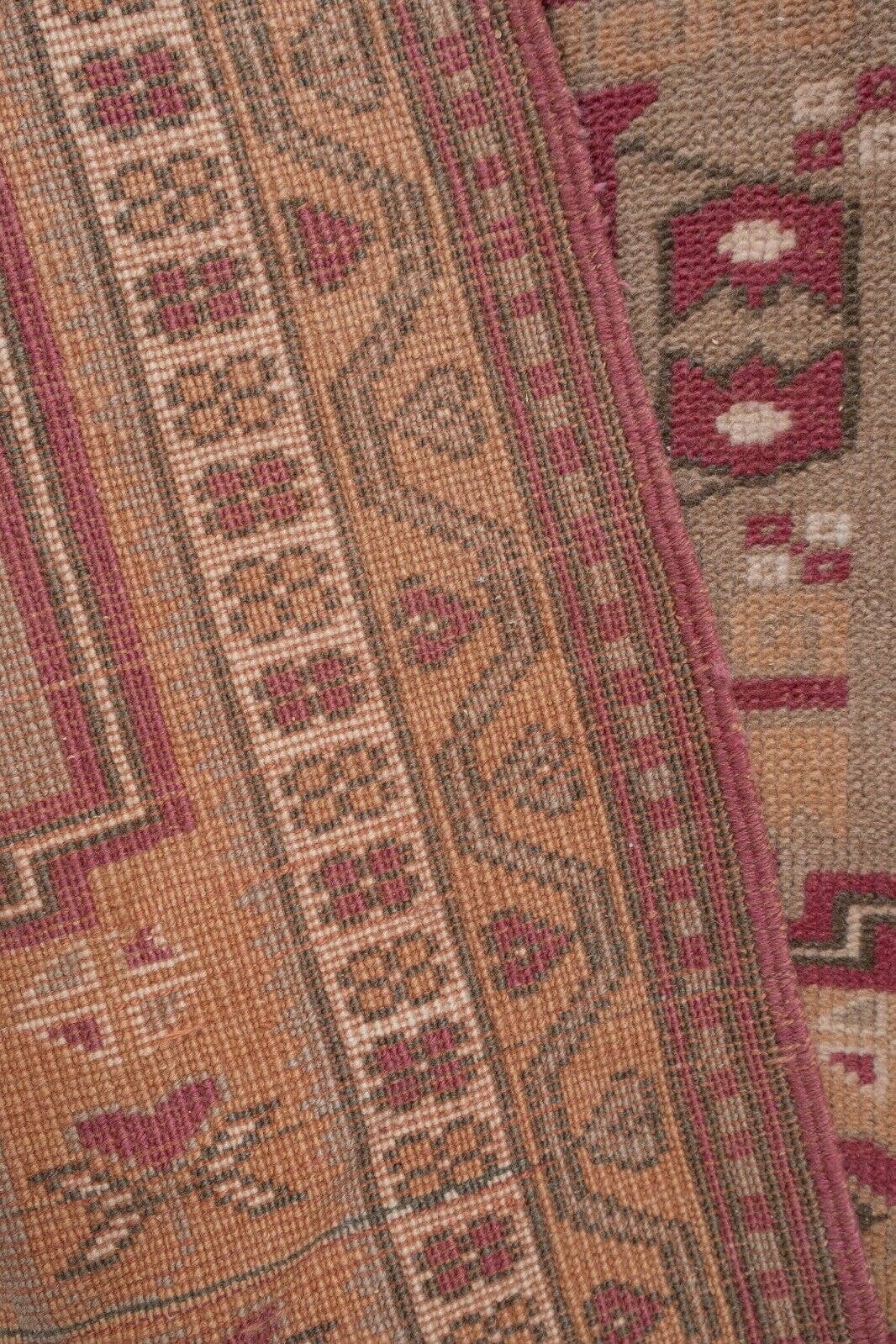Vintage Turkish Runner Rug 2'4'' x 7'1''