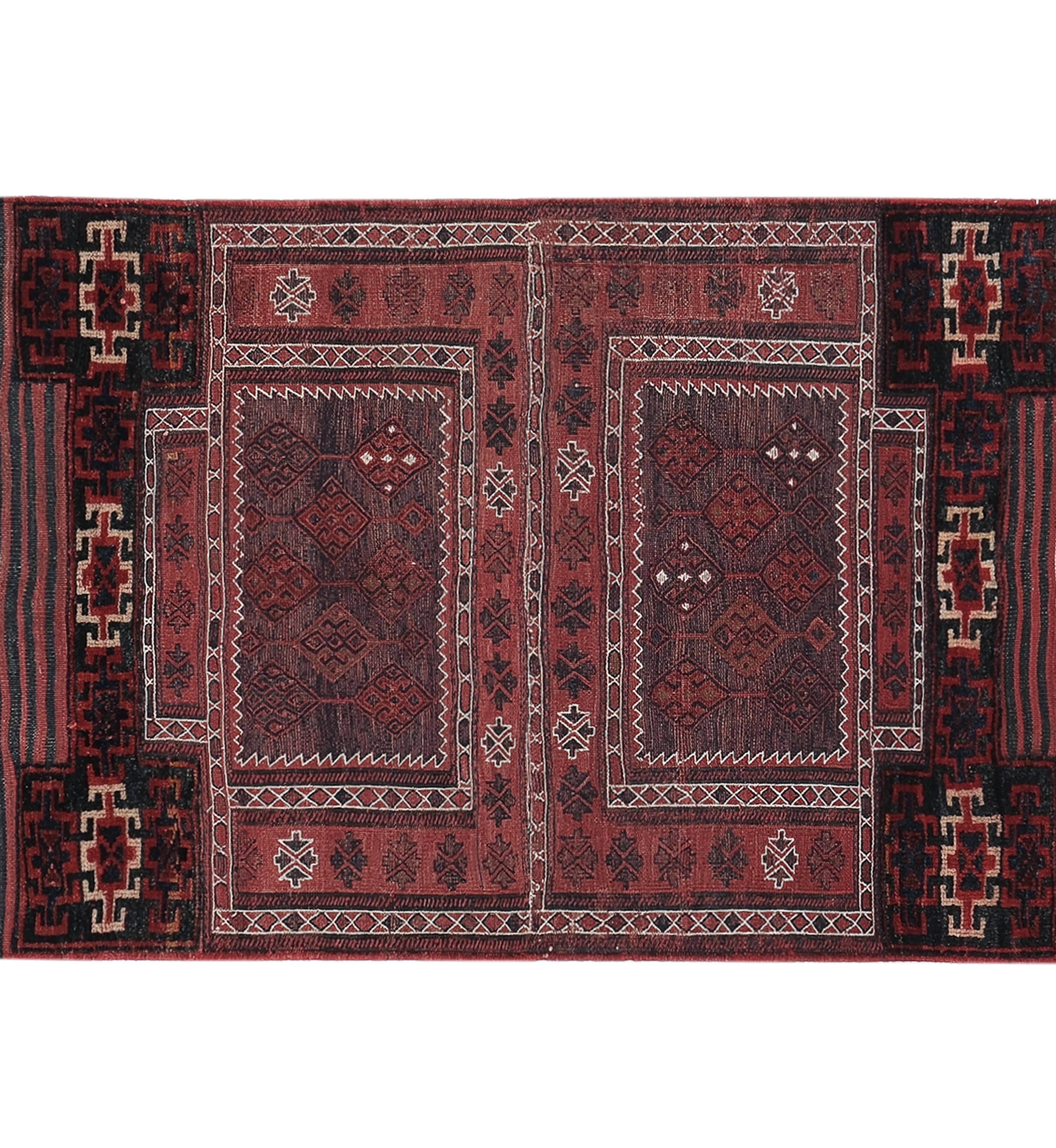 Vintage Turkish Anatolian Rug 3'1'' x 7'7''