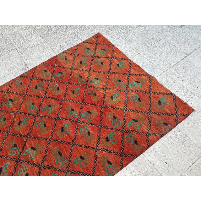Vintage Oushak Rug 3'10'' x 10'
