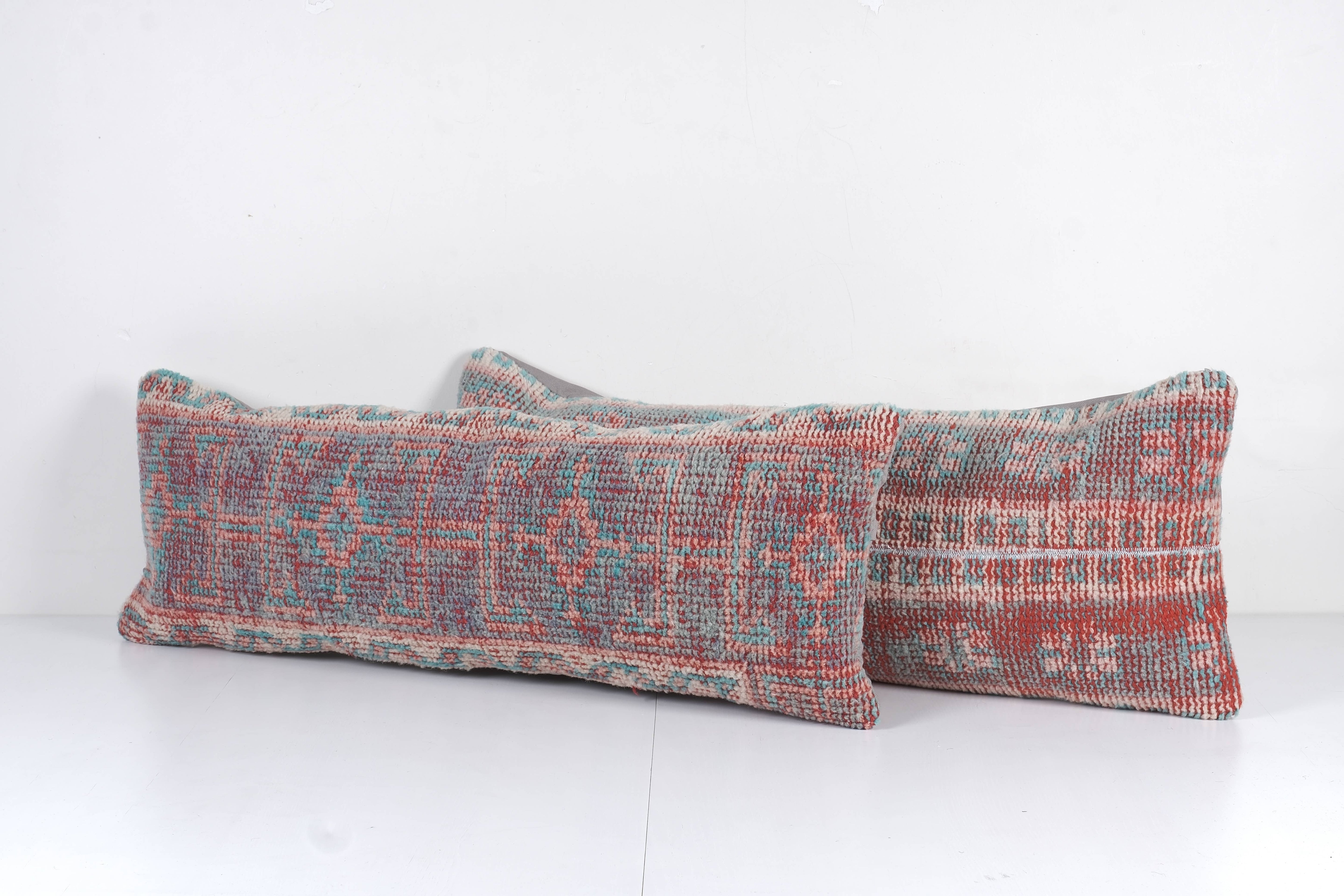 Rug Bedding Pillow Cover Set of 2 | 13'' x 36''