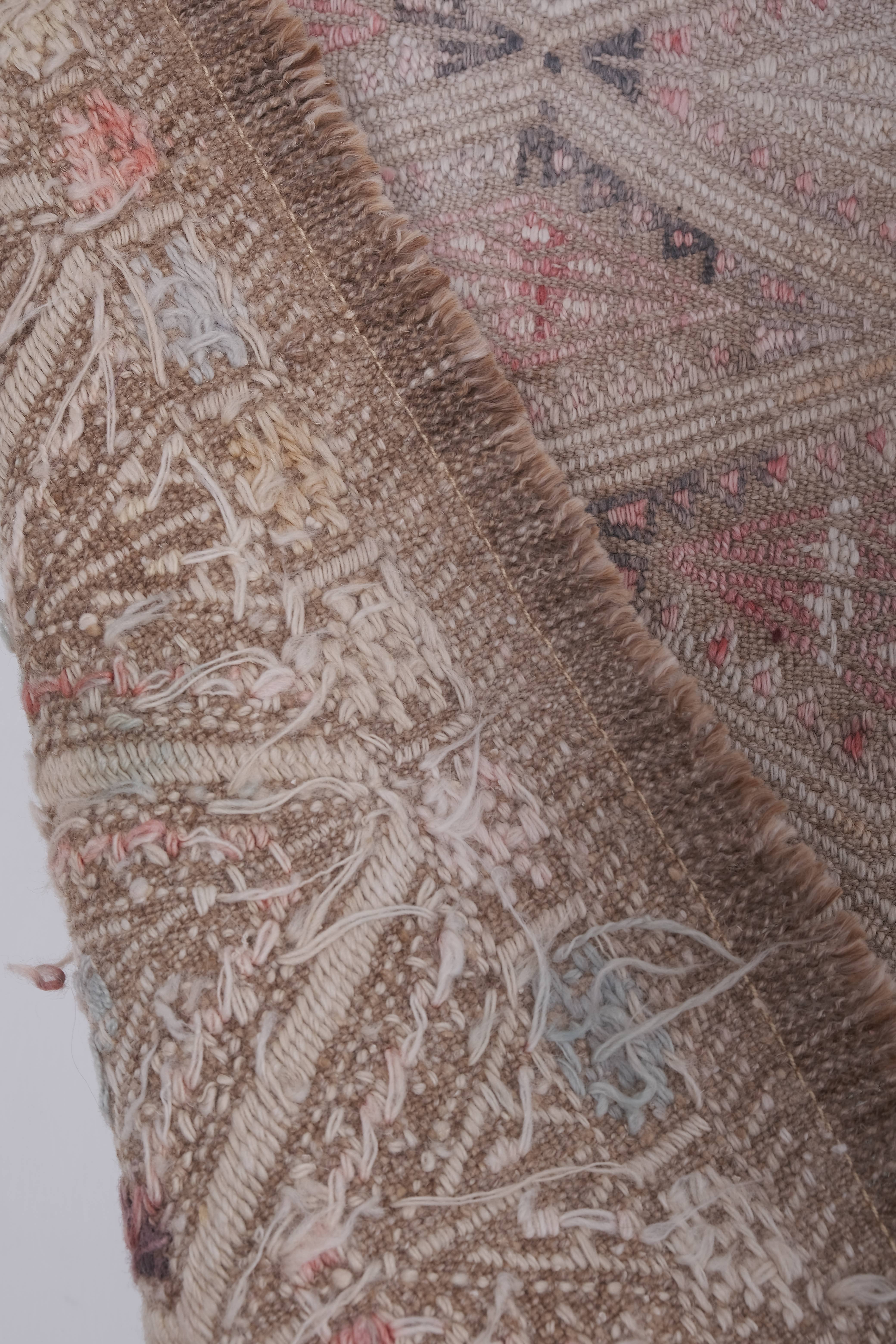 Vintage Turkish Kilim Runner 2'8'' x 10'5''