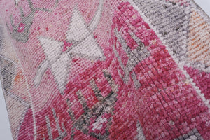 Vintage Turkish Runner Rug 2'8'' x 10'2''