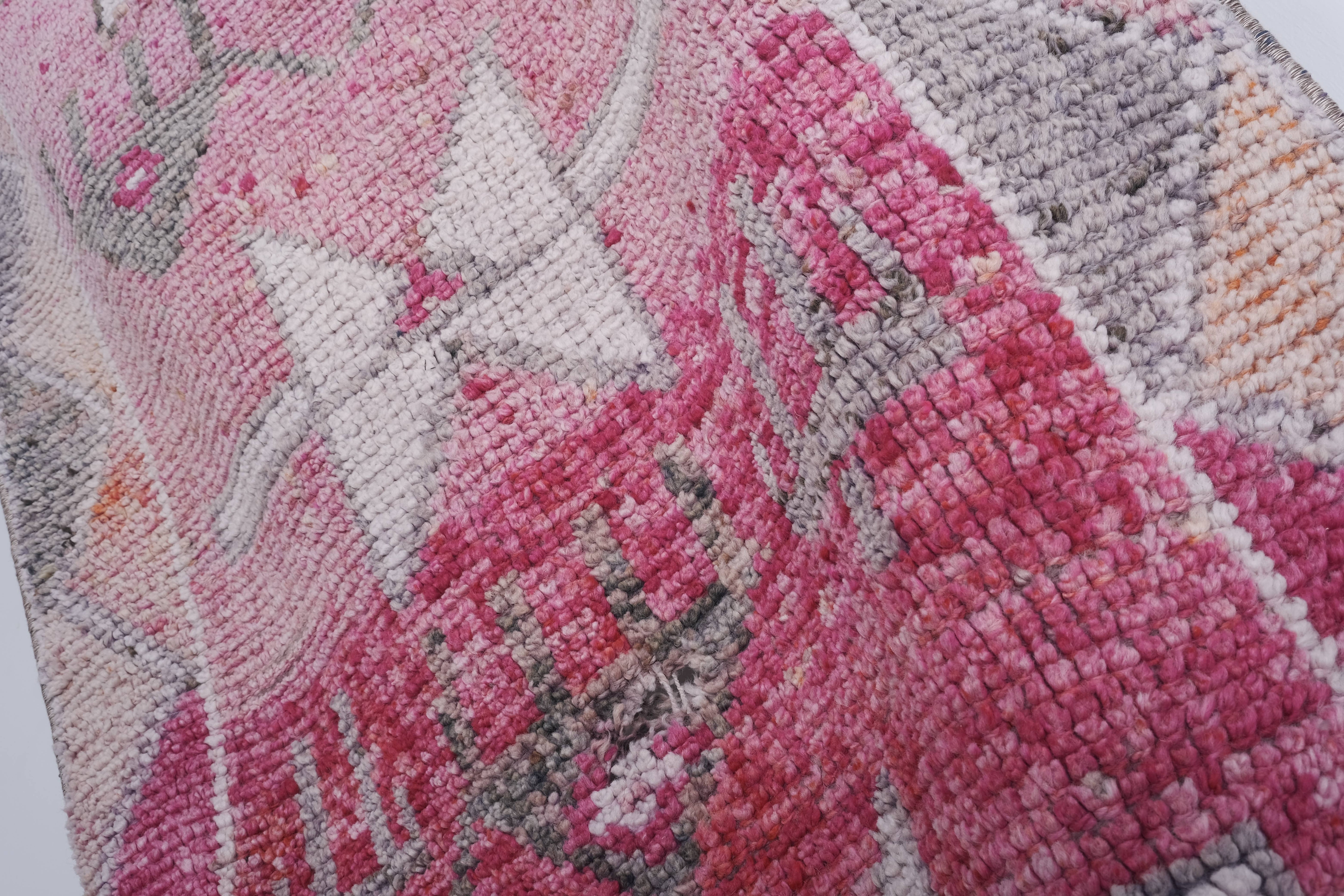 Vintage Turkish Runner Rug 2'8'' x 10'2''