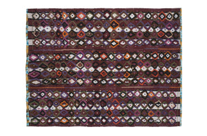 Vintage Turkish Tulu Rug 5'6'' x 7'1''