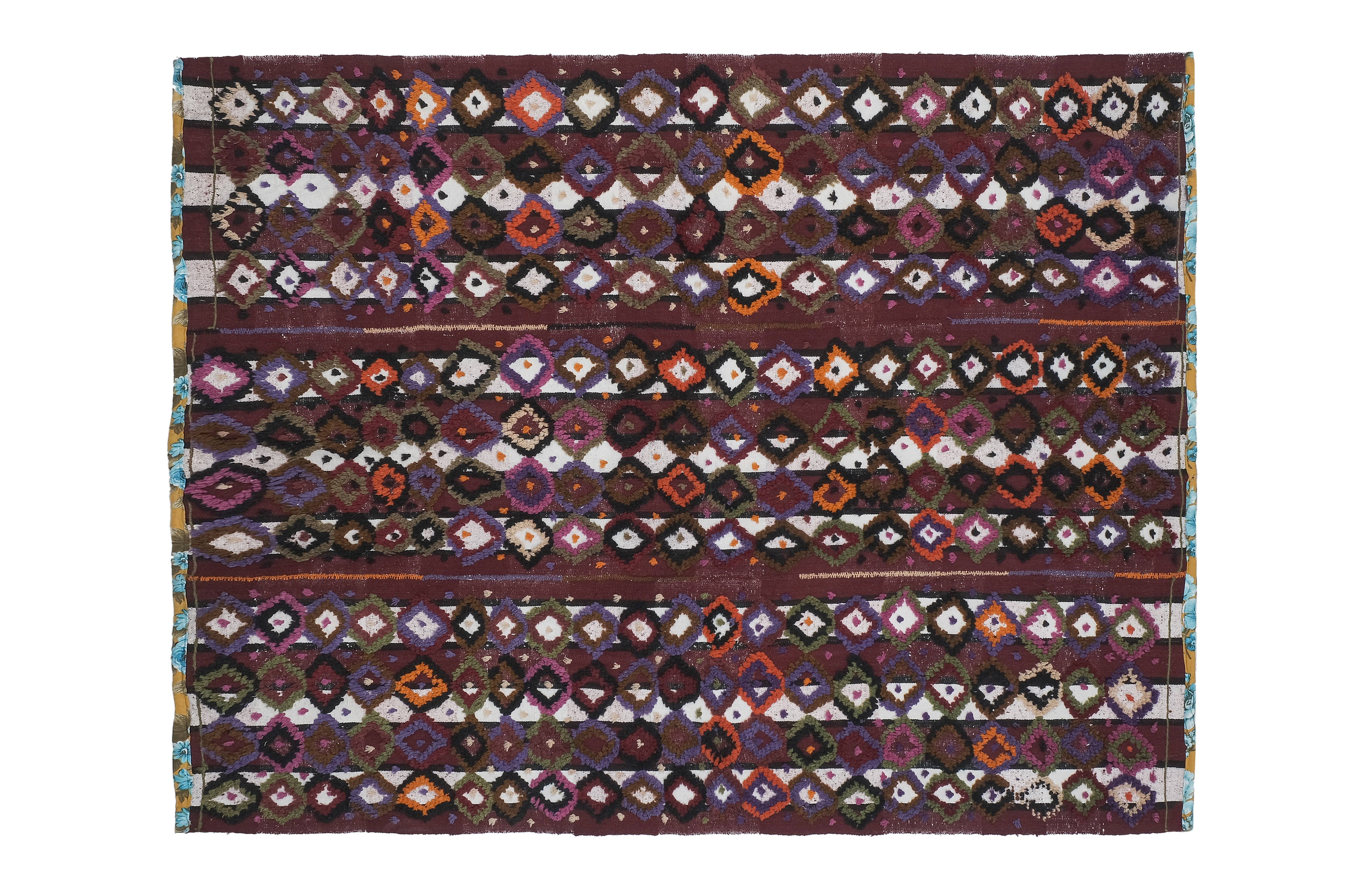 Vintage Turkish Tulu Rug 5'6'' x 7'1''
