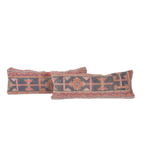 Rug Bedding Pillow Cover Set of 2 | 11'' x 30''