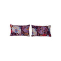 Uzbek Roller Printed Pillow Cover Set of 2 | 11'' x 20''