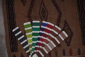 Vintage Turkish Jajim Runner 1'7'' x 12'6''