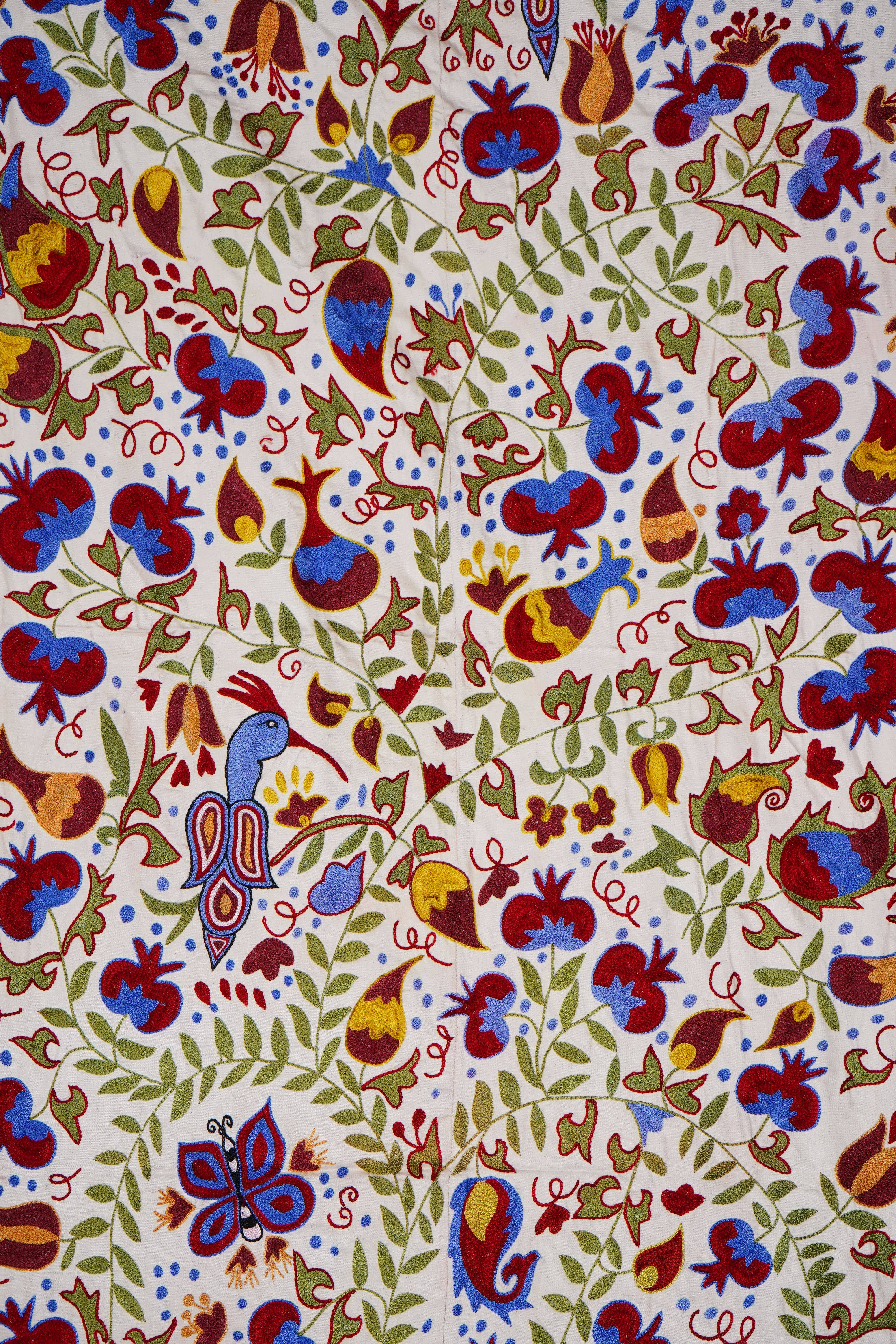 Suzani Wall Hanging & Bedspread | 3'7'' x 6'