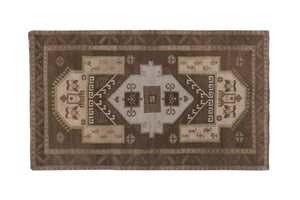 Vintage Turkish Kars Rug 5'10'' x 10'