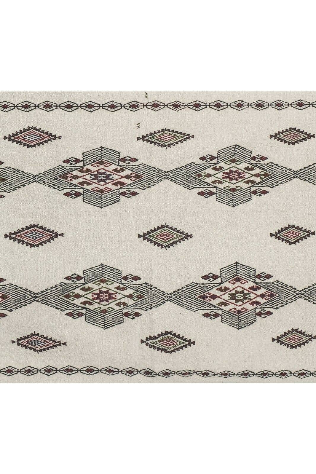 Vintage Turkish Kilim Rug 3'1'' x 7'1''