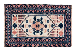 Vintage Turkish Rug 3'6'' x 5'6''