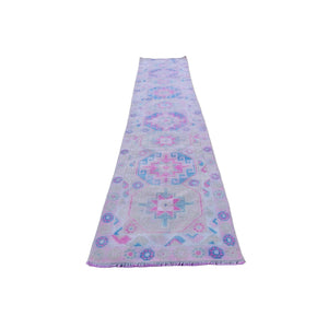 Vintage Herki Runner Rug 2'7'' x 11'11''
