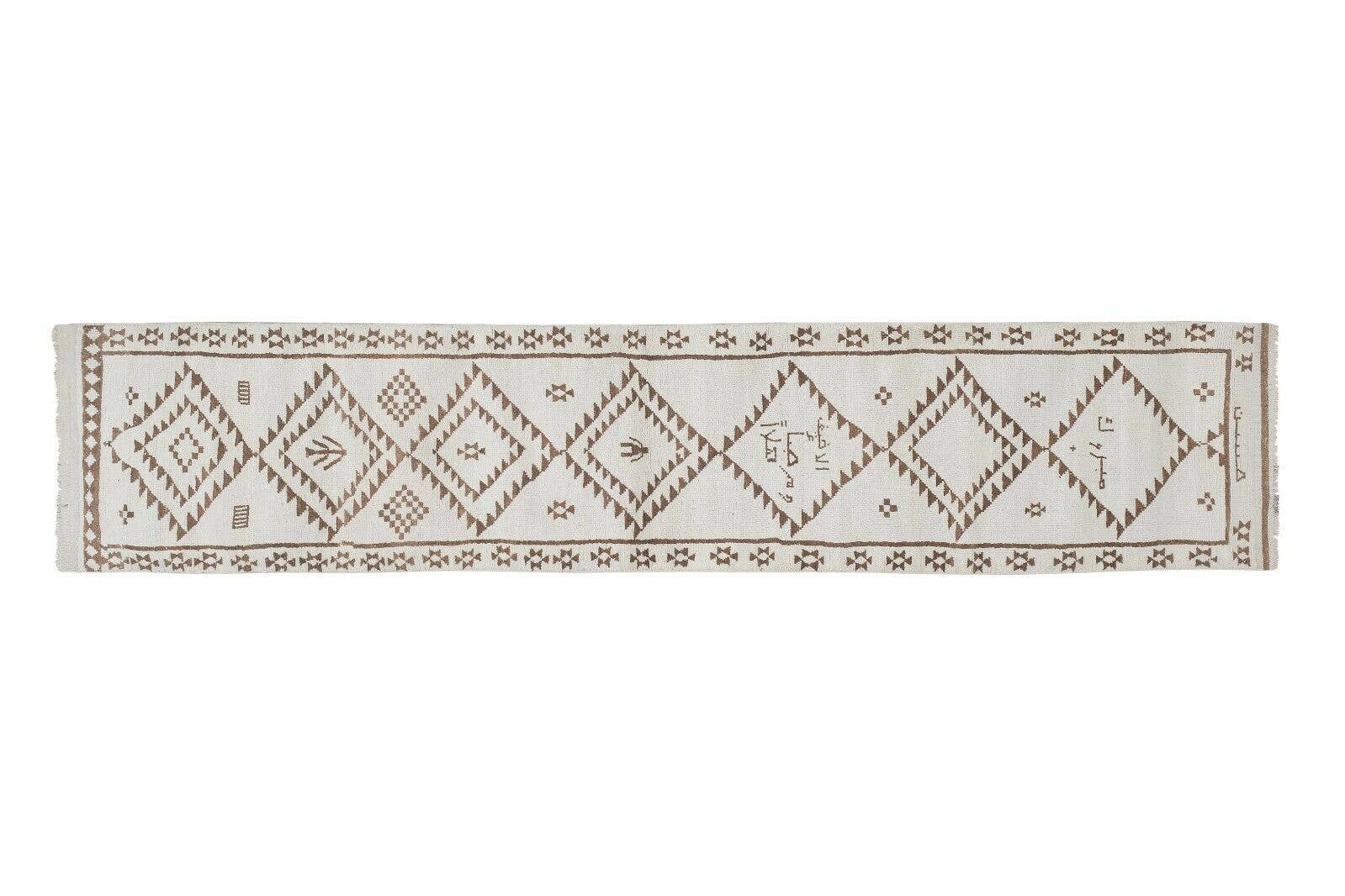 Vintage Herki Runner Rug 3' x 15'2''