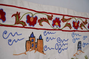Suzani Wall Hanging & Bedspread | 1'8'' x 6'1''